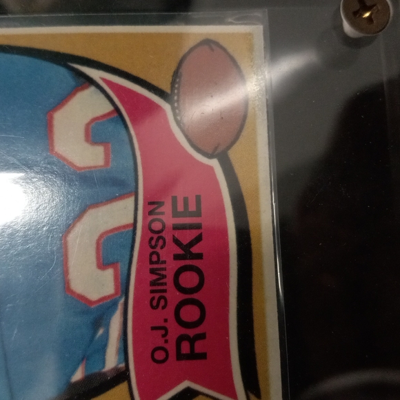 O.J. Simpson MISPRINT rookie card. MINT - Picture 6 of 6